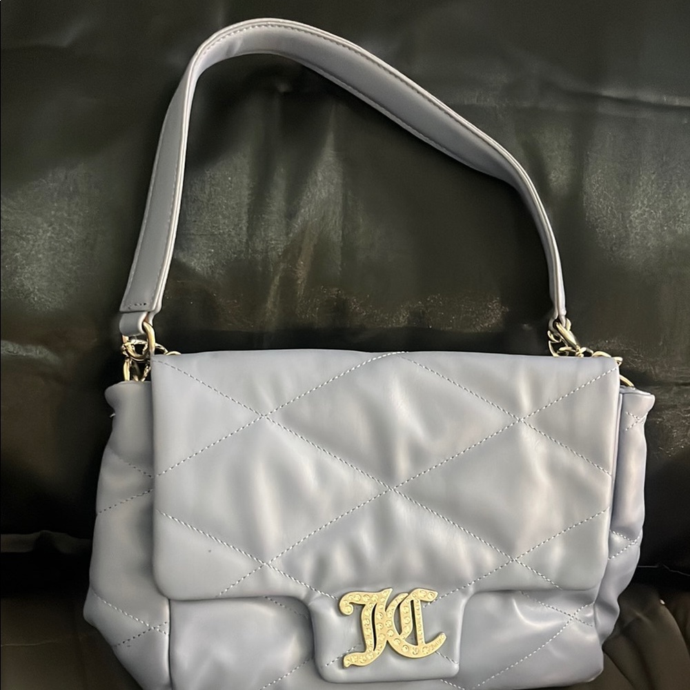 Blue  Quilted Handbag juicy couture